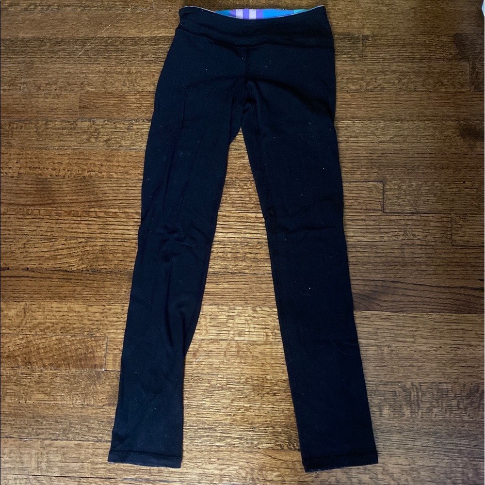 Ivviva black reversible leggings size 8